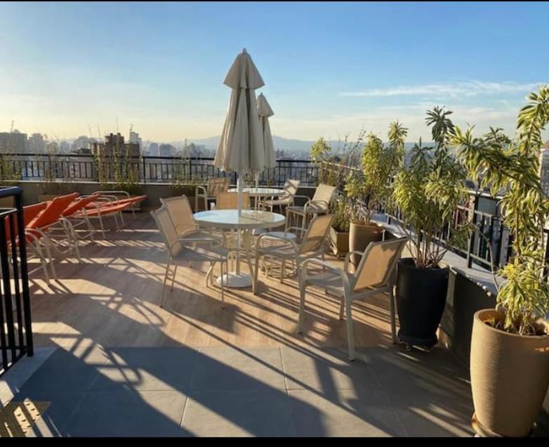 Studio Charmoso Com Terraco E Vista! São Paulo Eksteriør bilde